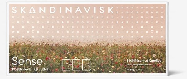 Skandinavisk Dárková sada svíček Sense - 3 ks SDK116