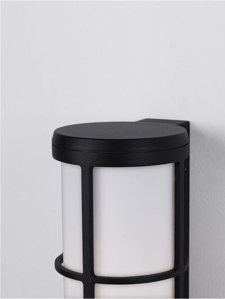 Nova Luce Venkovní nástěnné svítidlo STONE, E27 1x12W IP54 Barva: Bílá
