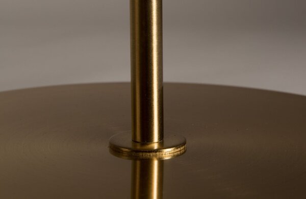 Zlatá stojací lampa DUTCHBONE Eclipse 130 cm