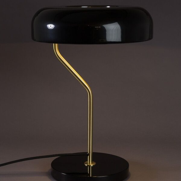 Černá stolní lampa DUTCHBONE Eclipse