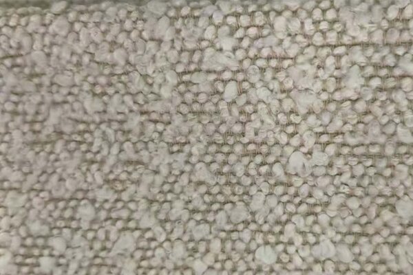 Miotto Béžová bouclé dvoulůžková postel Bellisa 180 x 200 cm s úložným prostorem