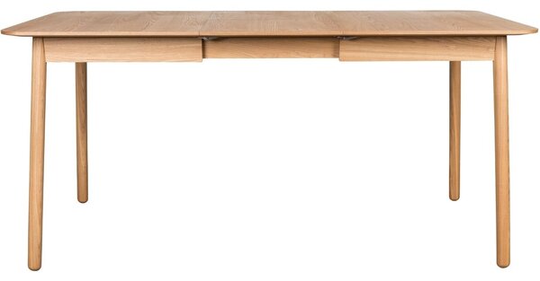 Jasanový rozkládací jídelní stůl ZUIVER GLIMPS 120/162x80 cm
