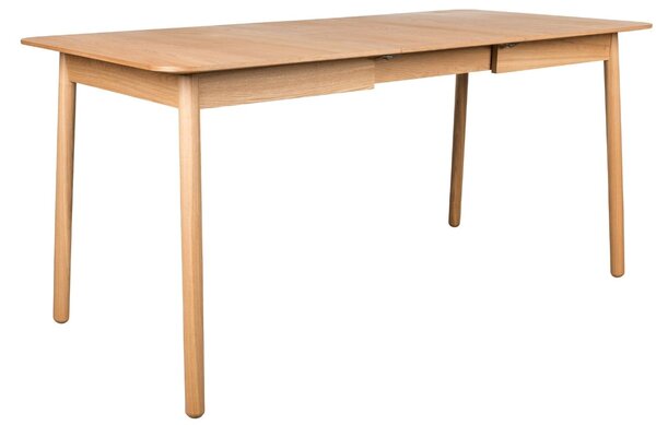 Jasanový rozkládací jídelní stůl ZUIVER GLIMPS 120/162x80 cm