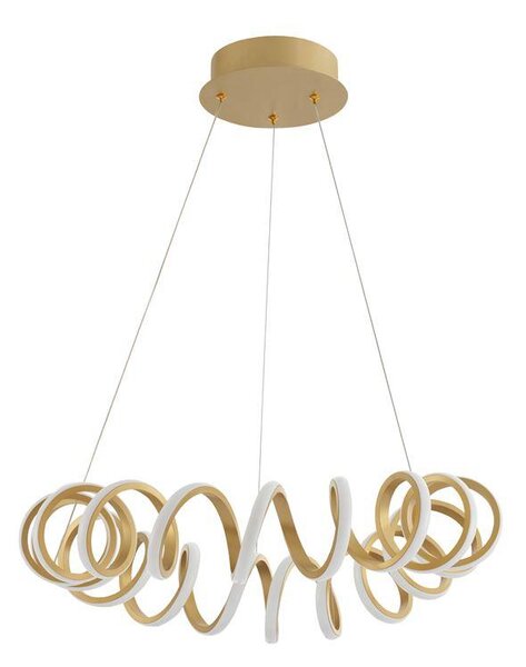 Nova Luce Závěsné svítidlo ZINIA, 60cm, LED 45W 3000K Barva: Černá