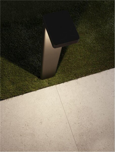 Nova Luce Venkovní sloupkové svítidlo POET, LED 8W 3000K 94st. IP65