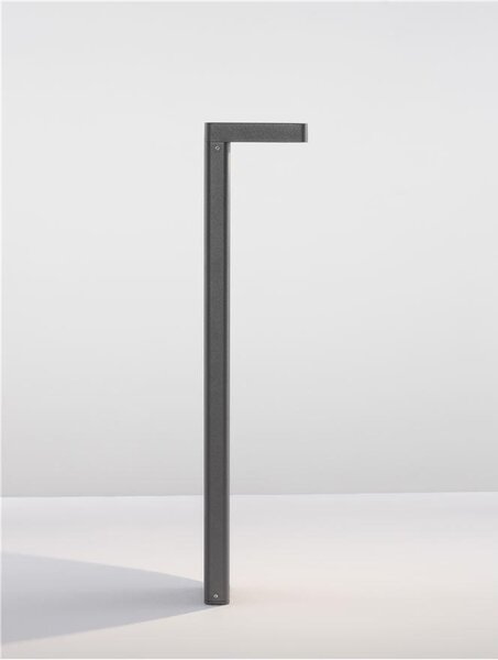 Nova Luce Venkovní sloupkové svítidlo POET, LED 8W 3000K 94st. IP65