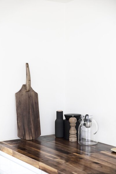 Mlýnek na sůl a pepř Bottle Ash/Carbon Beech – set 2 ks