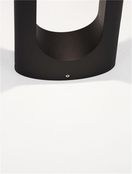 Nova Luce Venkovní sloupkové svítidlo PORTAL, 30cm, LED 13.5W 3000K 296st. IP54