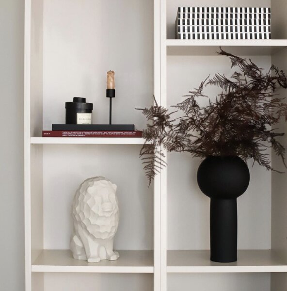 COOEE Design Svícen Candlestick Black - 29 cm CED305