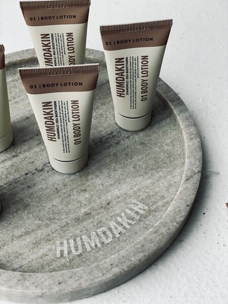 Mramorový podnos HUMDAKIN Round - Brown HDK213