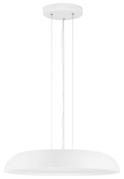Nova Luce Bílé kovové závěsné LED světlo Felicia 60 cm