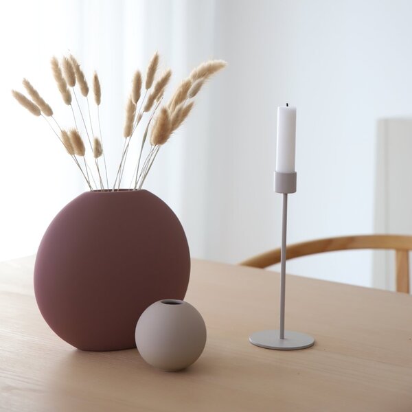 COOEE Design Svícen Candlestick Sand - 21 cm CED307