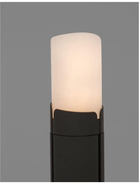 Nova Luce Venkovní sloupkové svítidlo PYRO, E27 1x12W IP54