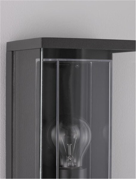 Nova Luce Venkovní nástěnné svítidlo REGINA, E27 1x12W IP65