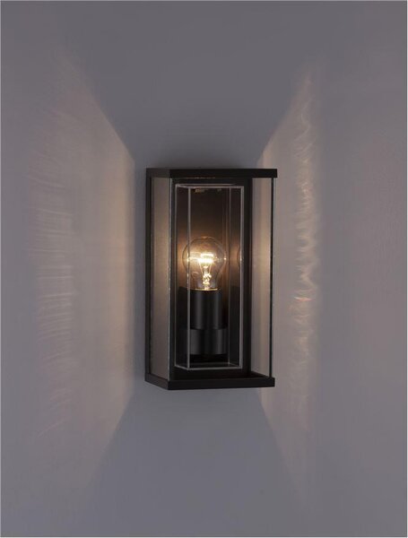 Nova Luce Venkovní nástěnné svítidlo REGINA, E27 1x12W IP65