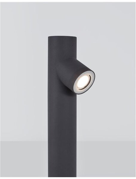 Nova Luce Venkovní sloupkové svítidlo RAMO, GU10 1x7W IP65
