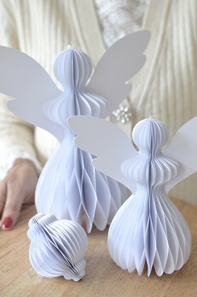 Delight Department Papírová ozdoba Hanger - Frosty White DD159