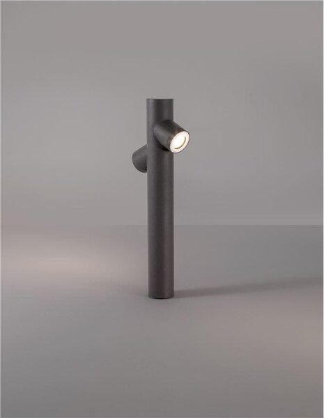 Nova Luce Venkovní sloupkové svítidlo RAMO, GU10 2x7W IP65