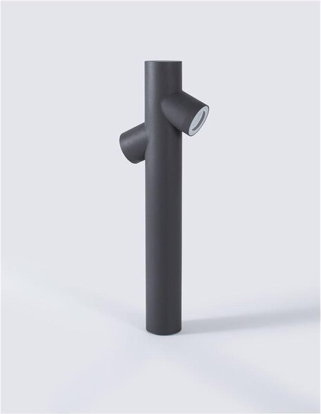 Nova Luce Venkovní sloupkové svítidlo RAMO, GU10 2x7W IP65