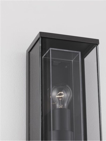 Nova Luce Venkovní nástěnné svítidlo REGINA, E27 1x12W IP65