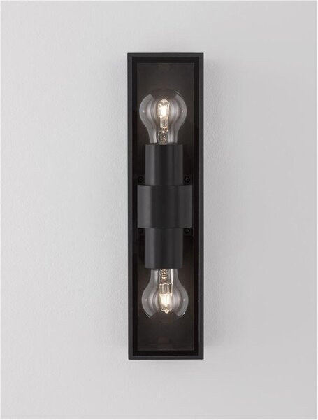 Nova Luce Venkovní nástěnné svítidlo REGINA, E27 2x12W IP65