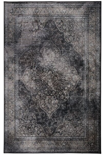 Tmavě šedý koberec DUTCHBONE Rugged 200x300 cm