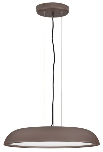 Nova Luce Hnědé kovové závěsné LED světlo Felicia 60 cm