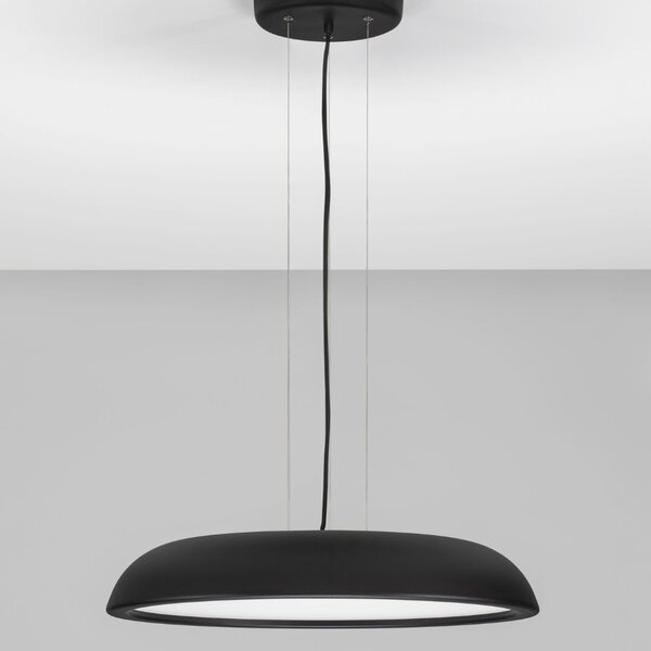 Nova Luce Černé kovové závěsné LED světlo Felicia 60 cm
