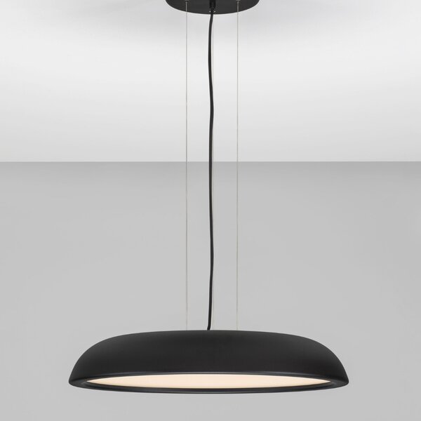Nova Luce Černé kovové závěsné LED světlo Felicia 60 cm