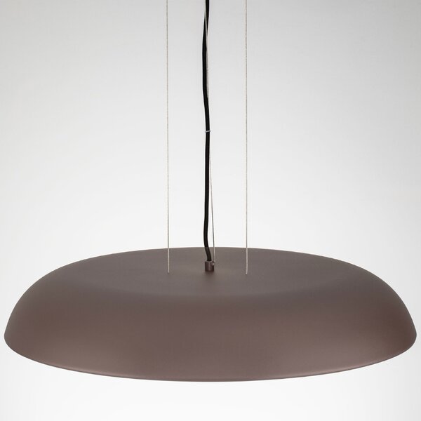 Nova Luce Hnědé kovové závěsné LED světlo Felicia 60 cm