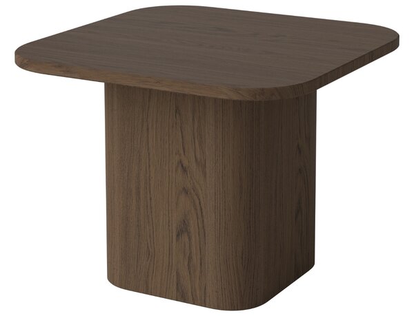 -25 % Dny MOMENTI– Bolia Tmavý dubový odkládací stolek Eida 55 x 55 cm