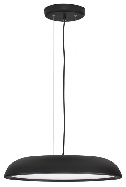 Nova Luce Černé kovové závěsné LED světlo Felicia 60 cm