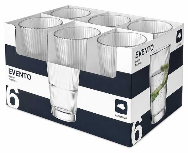 Leonardo sklenice Evento 330 ml 6 ks