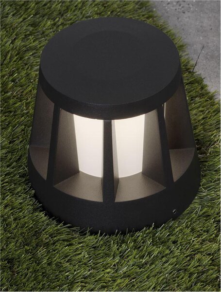 Nova Luce Venkovní sloupkové svítidlo STARK, LED 8.2W 3000K 168st. IP65