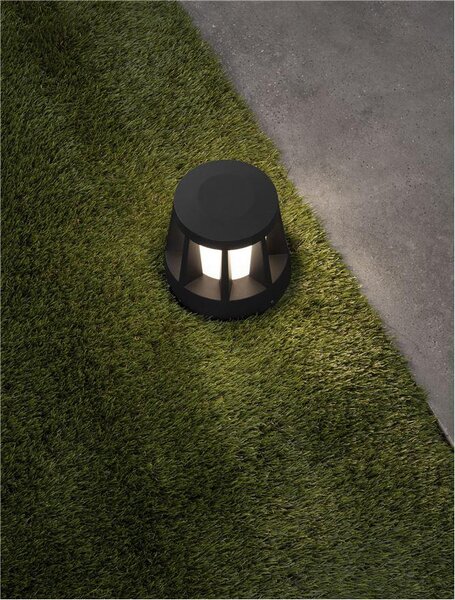 Nova Luce Venkovní sloupkové svítidlo STARK, LED 8.2W 3000K 168st. IP65