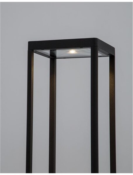 Nova Luce Venkovní sloupkové svítidlo SURF, 80cm, LED 3000K 108st. IP65