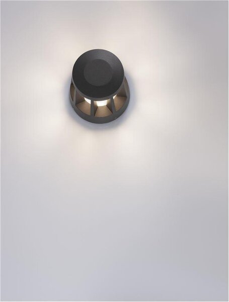 Nova Luce Venkovní sloupkové svítidlo STARK, LED 8.2W 3000K 168st. IP65