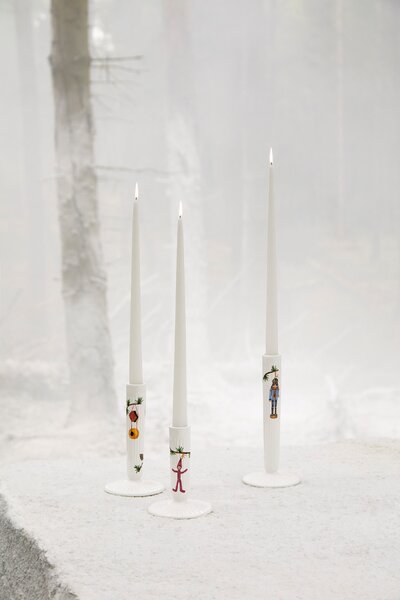 Kähler Design Svícen Hammershøi Christmas - 12 cm KD362
