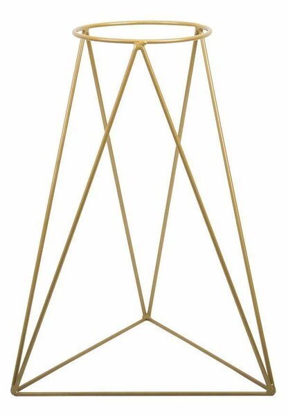 STOJAN NA KVĚTINÁČ TRIANGLE 60X50X24 CM ZLATÁ