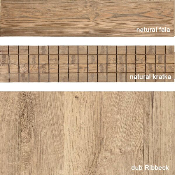 NATURAL | konferenční stolek N20 | 120x65 cm | dub ribbeck
