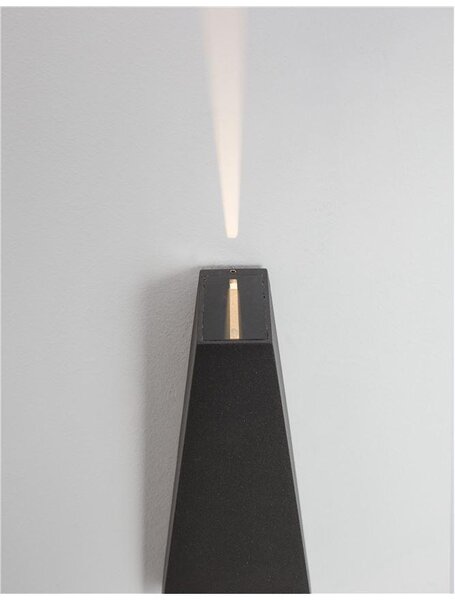 Nova Luce Venkovní nástěnné svítidlo VEIRO, LED 6W 3000K IP65 40st