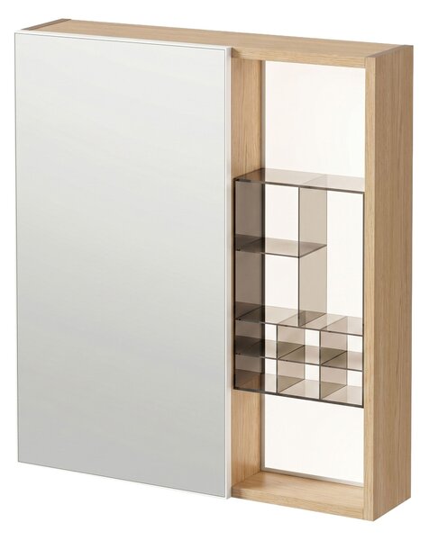 Sada koupelnového nábytku s umyvadlem Sora DE07-70 Oak 70CM
