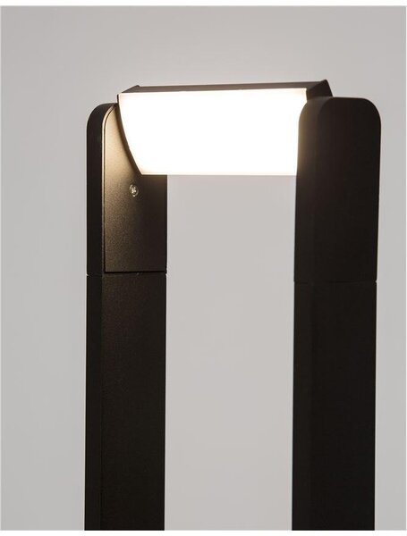 Nova Luce Venkovní sloupkové svítidlo VOLVER, LED 7W 3000K 150st. IP54