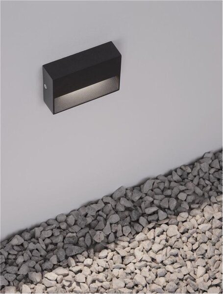 Nova Luce Venkovní nástěnné svítidlo VISION, LED 1.5W 3000K 50st. IP54
