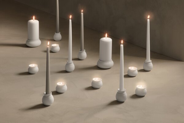 Lyngby Porcelæn Svícen Curve Pillar LP236