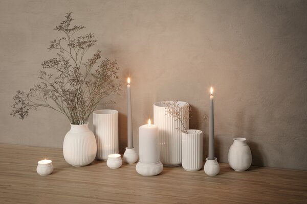 Lyngby Porcelæn Svícen Curve Pillar LP236