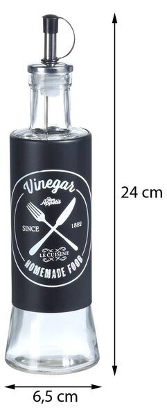 Skleněná láhev na olej/ocet Morgan 300 ml sada 2ks