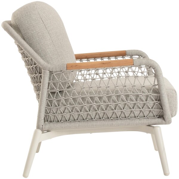 Bizzotto Béžové zahradní křeslo Eulero