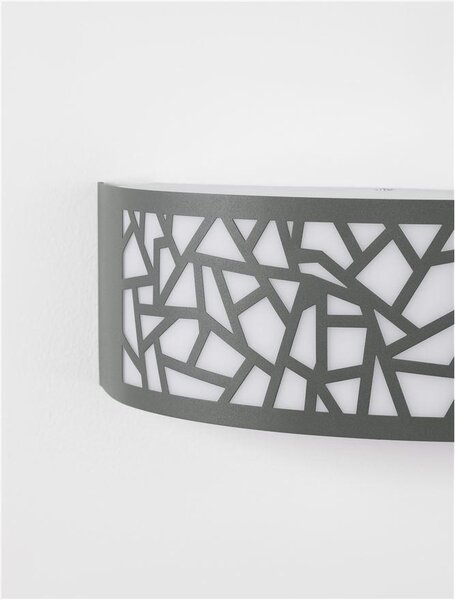 Nova Luce Venkovní nástěnné svítidlo ZENITH, E27 1x12W IP44