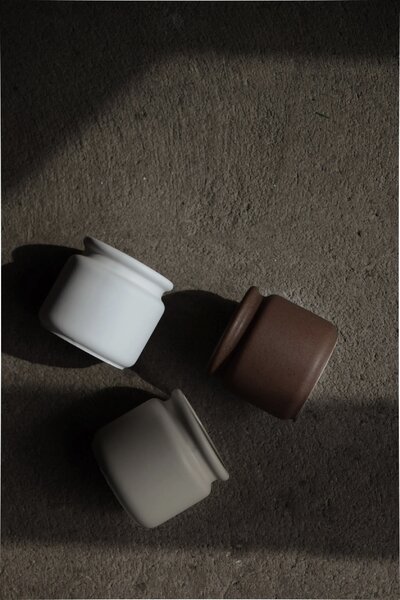 DBKD Květináč Pure Mini - Brown DK222